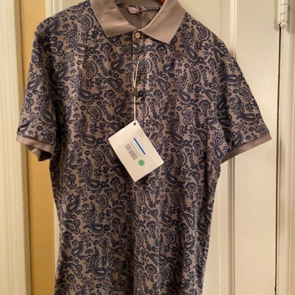 ALTEA PAISLEY POLO